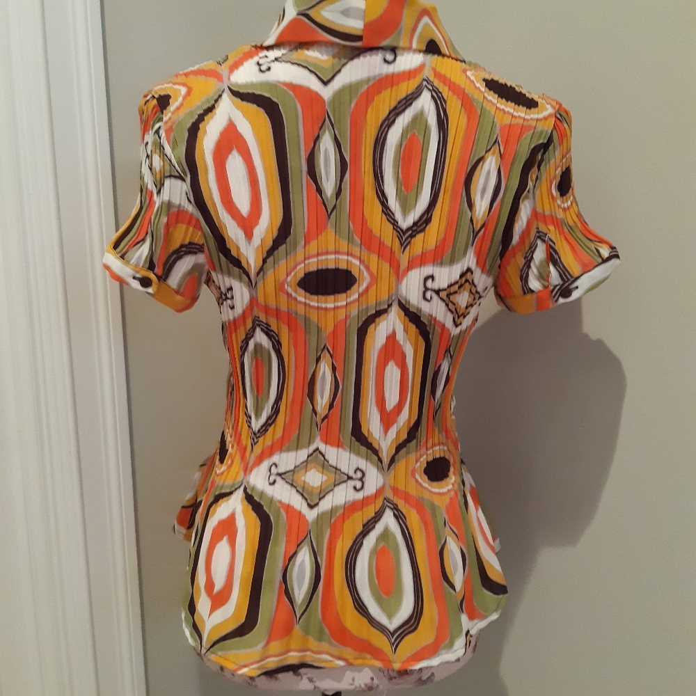 Sunny Leigh Blouse Size M - Picture 7 of 8
